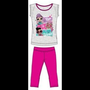 LOL Surprise pyjama grijs/roze maat 110