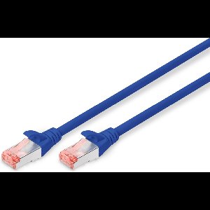 Digitus DK-1644-0025/B - Netwerkkabel - RJ45 - 0.25 m - Blauw