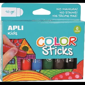 APLI KIDS VERF COLOR STICK 6X