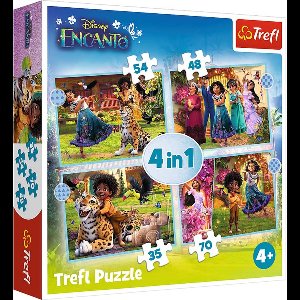 Trefl Trefl 4in1M - Our magical Encanto / Disney Encanto