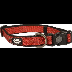 Duvo+ East Halsband Nylon Rood S 20-35cm/15mm