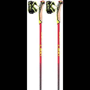 Leki Alpino Mezza Ultralite Stokken Goud 140 cm Man,Vrouw