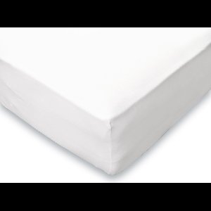 Eleganzzz Hoeslaken Jersey Stretch 35cm Hoekhoogte - Wit - Hoeslaken 90x210/220cm - 100x200cm - Eenpersoons - 100% Katoen - Hoeslakens