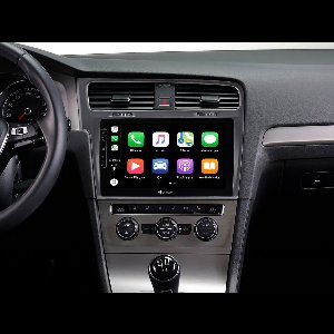 Navigatie Volkswagen Golf7 MK7 10,1" Android 14 Touchscreen usb draadloos carplay en android auto ook geschikt voor iphone