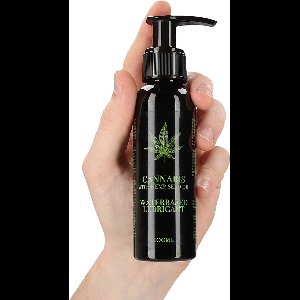 Cannabis with Hemp Seed Oil Water Based Lubricant - 3 fl oz / 100 ml