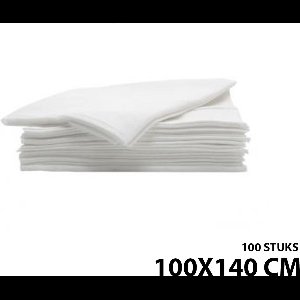 Schwarzkopf Wegwerp kapmantel wit