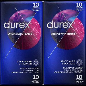 Durex Condooms Orgasm Intense 10st x2