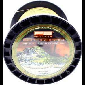 PB Products - Gator Braid Gevlochten lijn - 1200 meter - 0,26 mm (25 lb)