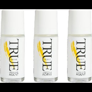 True Organic of Sweden - Undercover Agent - Roll on Deodorant - Ylang Ylang - 50ml - 3 Pak