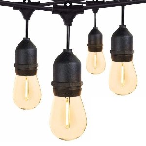 a sunny day Lichtsnoer buiten - lichtslinger - lichtsnoeren voor buiten - prikkabel - warm wit licht - 5 meter - led - lichtsnoer binnen en buiten - lichtsnoeren - lichtslang voor buiten - 10 led lampen - E27 fitting - verlengbaar