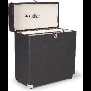 Audizio RC32 Vinyl Platenkoffer voor max 30/35 platen - Zwart