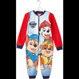 Paw Patrol onesie/huispak team Patrol fleece maat 92