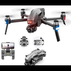 LUXWALLET® SkyLine³ 15-30KM/h – 3KM Bereik – Gimbal - GPS 5Ghz - Drone – FPV - Quadcopter – 2x Accu + Draagtas + 32GB Micro SD kaart