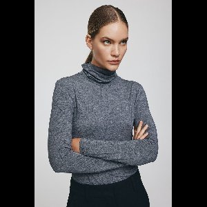 MSCH Copenhagen Mschbetrina R Ls Top Truien & vesten Dames - Sweater - Hoodie - Vest- Grijs - Maat M/L