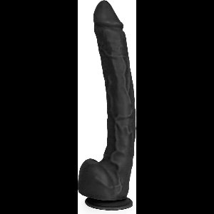 Kiotos Cox - Mega Dildo XXL 37 x 4.4 cm - Zwart