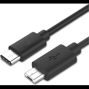 50CAL OTG video feed kabel 30cm micro-USB >> USB-C (Android)