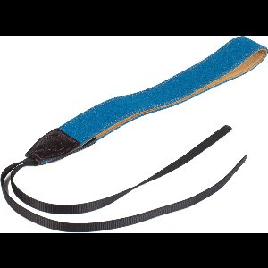 Camera Schouderband / Spijkerstof Nekriem / Denim Camerariem - Type Cowboy Lichtblauw