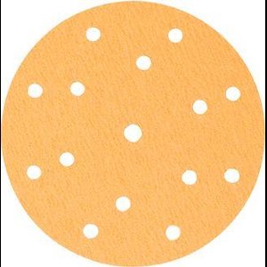 Colad velcro schuurschijven 150 mm; PREMIUM 8+6+1 gaten P600 - 100 stuks