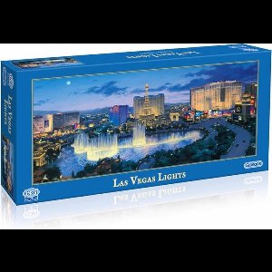Legpuzzel - 636 stukjes - Las Vegas Lights - Gibsons Puzzel