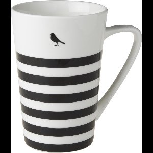 Dutch Rose Beker XL Streep - 0.3 l