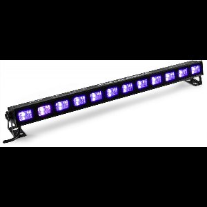 Blacklight - BeamZ BUVW123 LED blacklight en LED bar met 12 UV en warm witte LED's - 40W