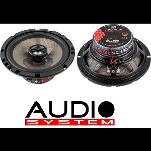 Audio System Carbon- Series 165mm Coax System 2x110/70 watt Auto speakers