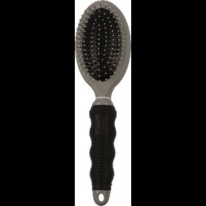 Duvoplus - Aandrukroller - Hond - Pinnenborstel Large Zwart/grijs - 1st