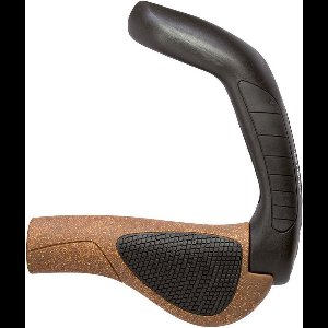 Ergon handvatten GP5-S kurk 120/120 bruin zwart