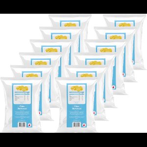 Protiplan - Protein Chips Barbecue - 12 stuks - 12 x 25 g - Low carb snack - Eiwitrepen