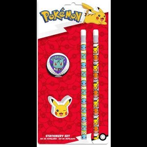 Pokémon - Pokémon Starters 4st schrijfwaren set