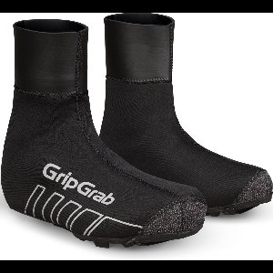 GripGrab - RaceThermo X Waterproof Winter MTB Gravel Fietsoverschoenen Mountainbike - Zwart - Unisex - Maat S