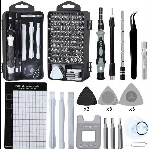 Xd Xtreme - schroevendraaier precisie tools set - 122 delig - multi tool - gereedschap voor precisie werk - S2 staal - duurzaam - met opbergbox - tork - inbus