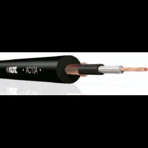 Klotz Instrumentenkabel 100m zwart 0,22mm², Rol - Kabels voor instrumenten - per meter