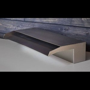 Rvs waterval LongLip 60 cm complete set