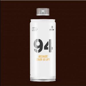 MTN94 Ebony Bruine spuitverf - 400ml lage druk en matte afwerking