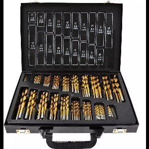 Keltin Titanium boorenset - 170-delig - Metaal - 1.0-8.0 mm - Inclusief metalen koffer
