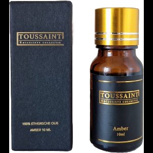 100% Natuurlijke Etherische Olie Amber (10 ml) | Toussaint Interieur | Kalmerend & opbeurend | Etherische olie diffuser