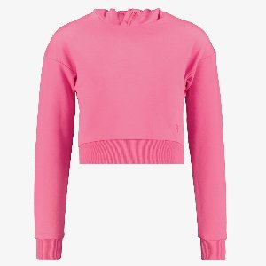 Osaga cropped meisjes hoodie roze - Maat 116