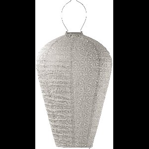 Lumiz Solar Tuinverlichting - Tuinverlichting op zonne energie - Tuinverlichting - Buitenlampjes - Tuinverlichting op zonneenergie - Buitenverlichting - Buitenlamp - Decoratie - Sashiko - XL - Licht Taupe