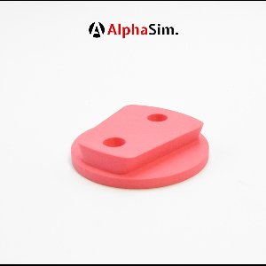 Simucube Quick-Release Stuurhouder voor Sim Rig of Wand - Kleur Rood