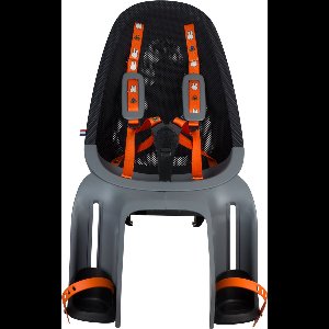 Qibbel Air Fietsstoeltje Achter Bagagedrager bevestiging - Nijntje grijs