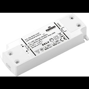 Dehner Elektronik SE 20-24VF (24VDC) LED-transformator, LED-driver Constante spanning 20 W 0.833 A 24 V/DC Geschikt voo