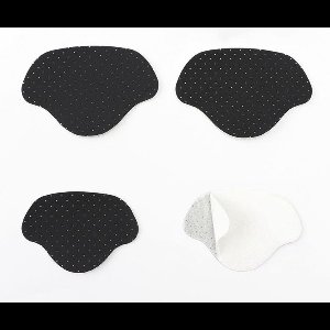 Hiden - Hielbeschermers - Schoenen reparatie - Hielkussens - Hielbeschermers - Schoenen Heren - Schoenen Dames - Inlegzolen - Hielbeschermers voor Hakken - 1 set - Zwart