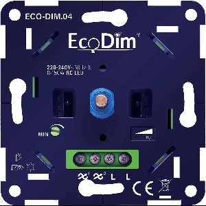 LED Dimmer 0-150 Watt – Universeel - Fase Afsnijding - Ecodim 04