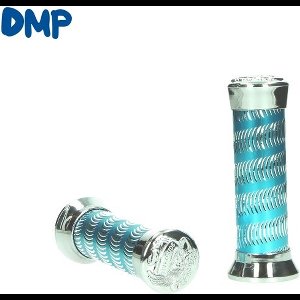 handvatset dmp chroom/blauw