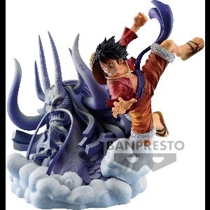 ONE PIECE - Monkey.D.Luffy "The Brush" - Figure Dioramatic 20cm - Bandai