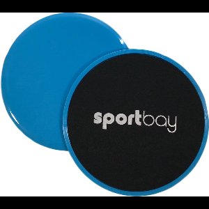 Sportbay Core Sliders set - Stabiliteits kussens - sliding pads - Sliding Discs - core trainer - Buikspier trainer - inclusive handleiding