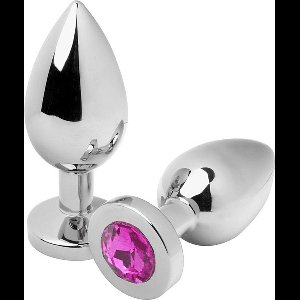 METAL HARD | Metalhard Anal Plug Diamond Pink Small 5.71cm