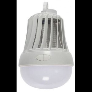 Muggen - Muggenlamp - 2 in 1 Insectenlamp - Kampeerlamp - Hanglamp - Voor binnen en buiten - Camping - Op batterijen niet inbegrepen