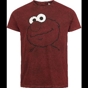 Sesame Street Elmo Charmy Heren T-shirt - rood - M